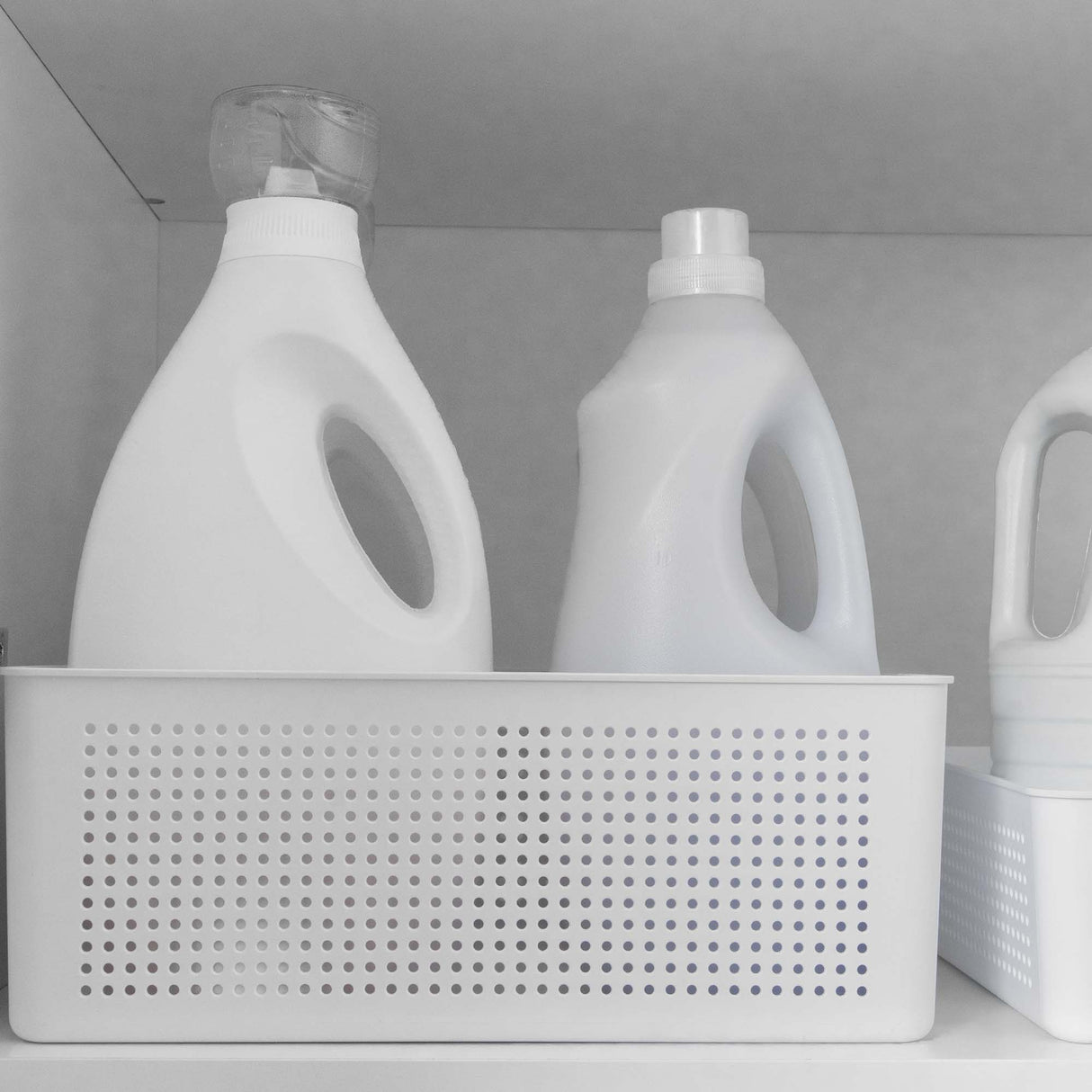 Canasto Organizador 12 Litros Flow Blanco