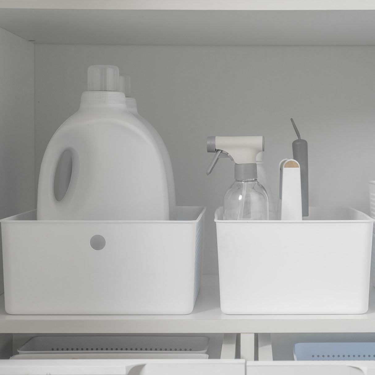 Canasto Organizador 12 Litros Flow Blanco