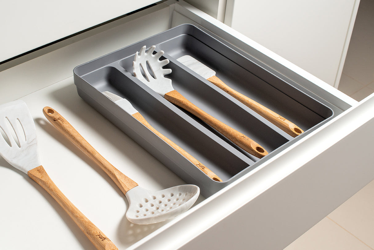 Organizador de Utensilios Logic Gris