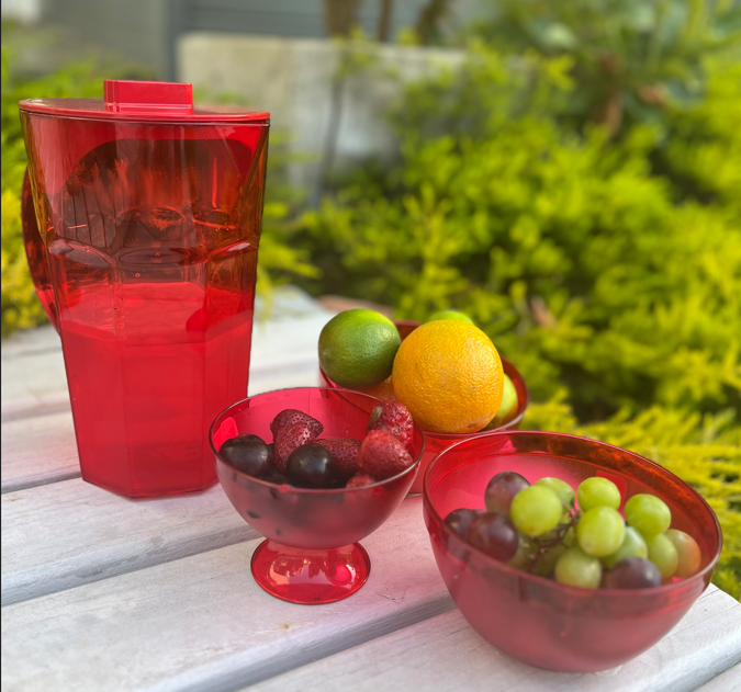 Pack Mesa Rojo 9 unidades