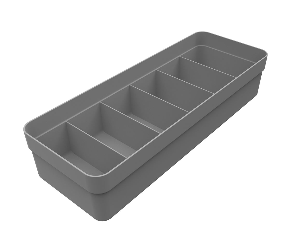 Organizador De Cajón Closet Logic Grande Gris