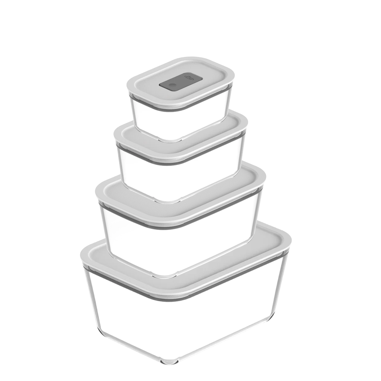 Pack 4 Contenedores de Vidrio Herméticos