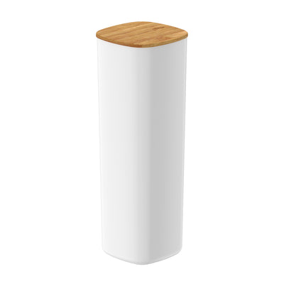 Contenedor Hermético con Tapa Bambú Keep 2 lt Blanco Ou