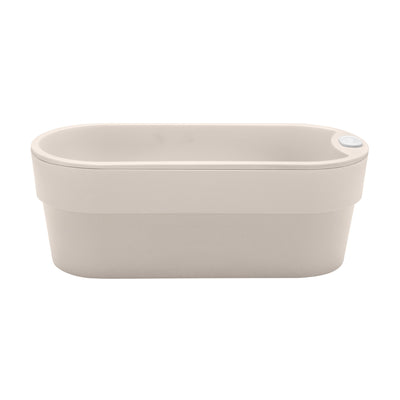 Macetero Huerta Auto Riego Beige 29 x 11 cm