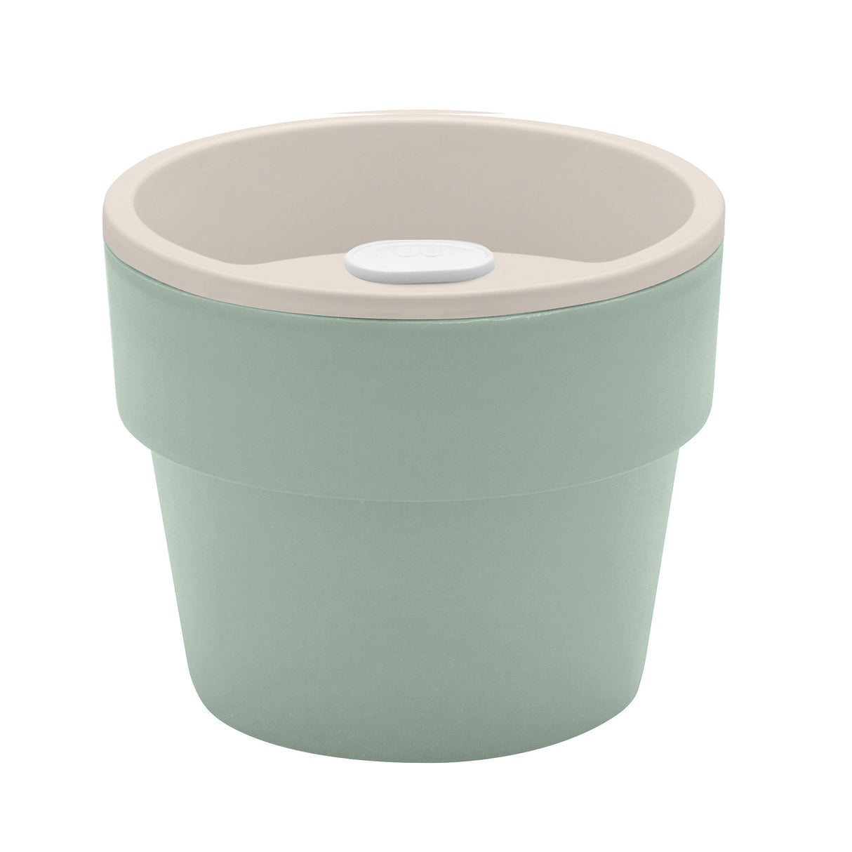 Macetero Autorriego Verde Menta 16 x 14 cm