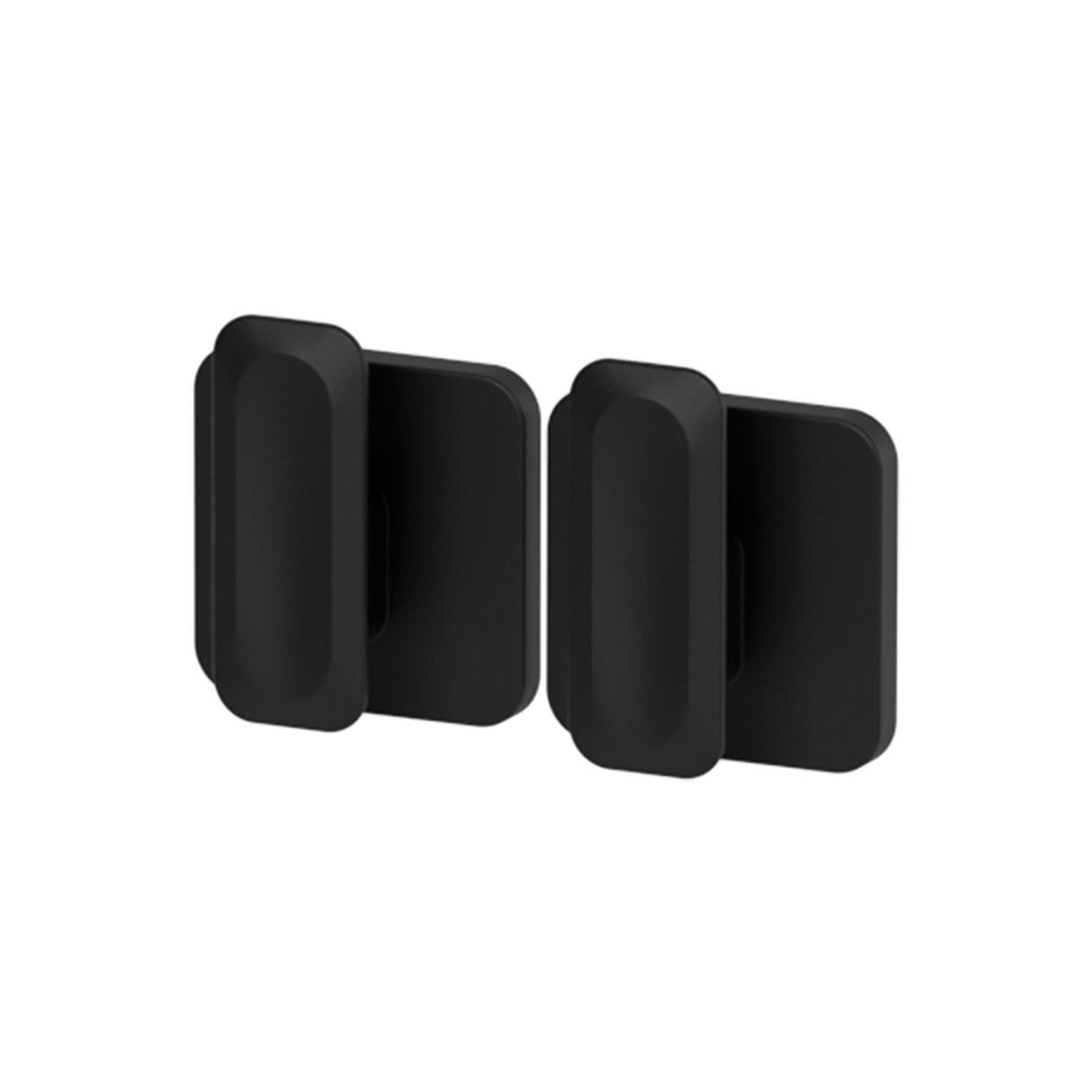 CONJUNTO GANCHOS DE PARED ELEVE NEGROS