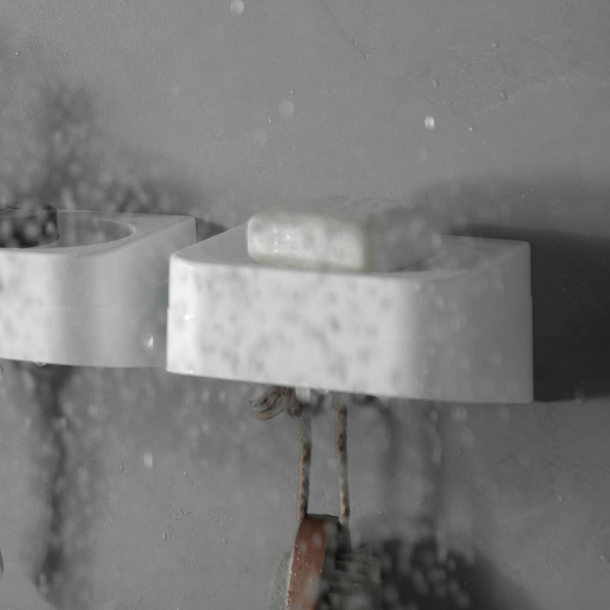 Jabonera de Pared Eleve Blanco