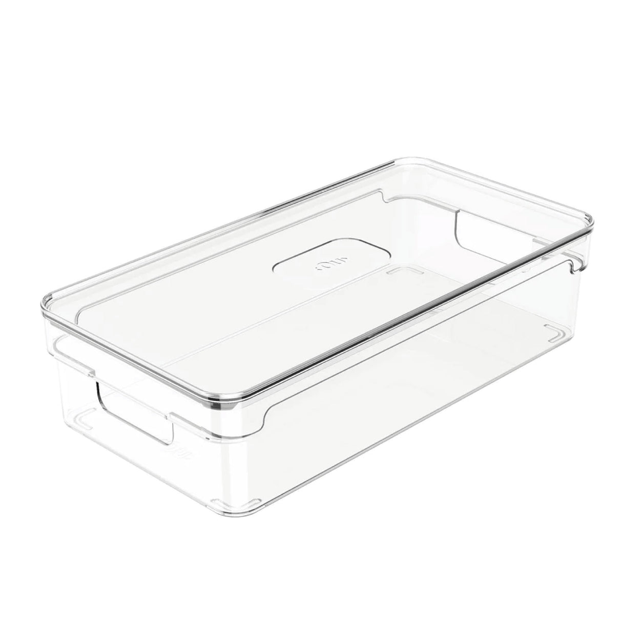 Organizador de Despensa con Tapa Clear 30 x 15 x 7 cm