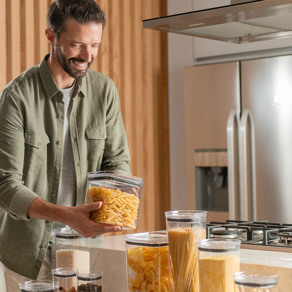 Contenedor Hermético Block Line Transparente 2,3 lt