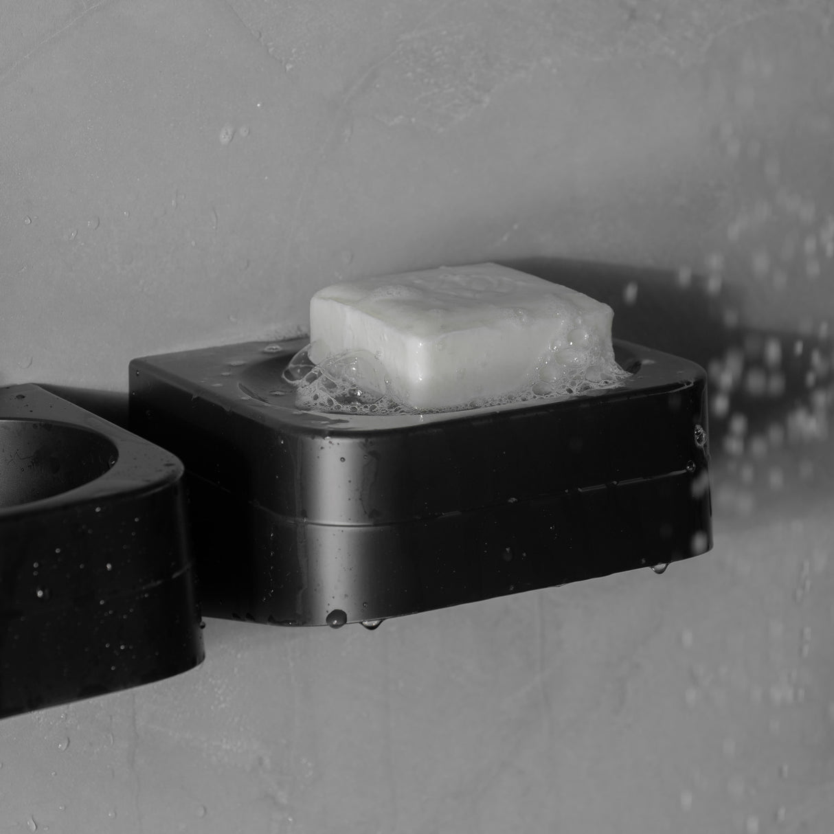 Jabonera de Pared Eleve Negro