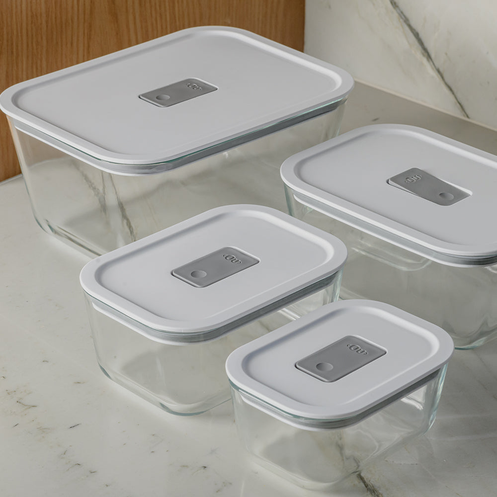 Contenedor Hermético Fresh Lock Blanco 725 Ml