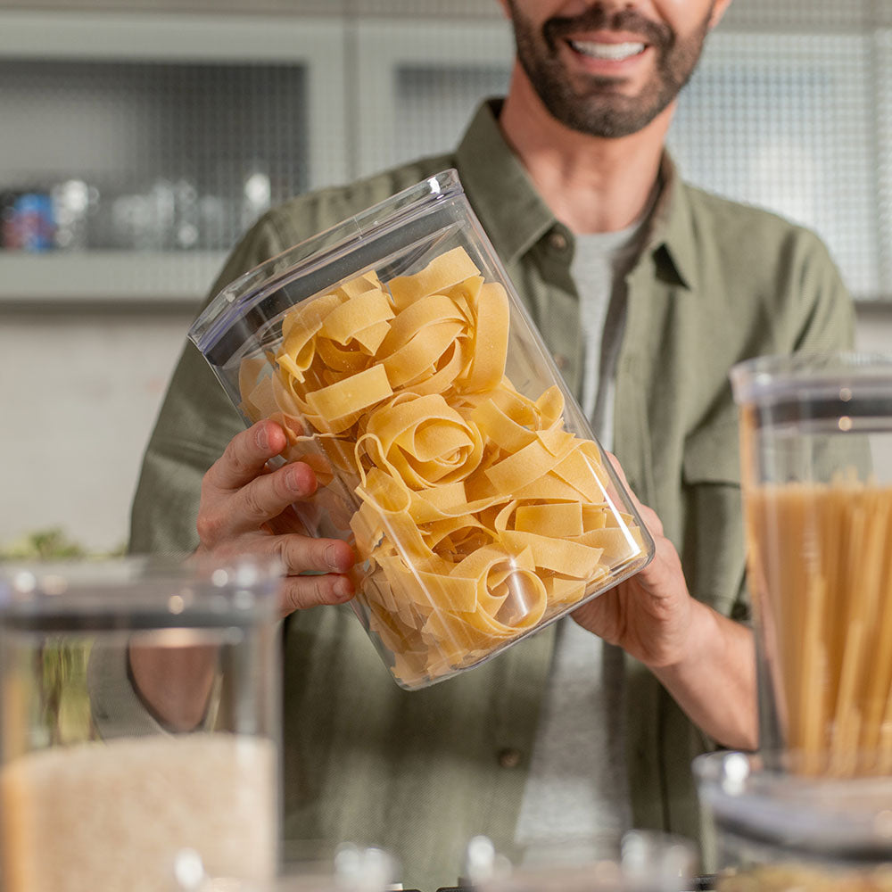 Contenedor Hermético Block Line Transparente3,5 lt