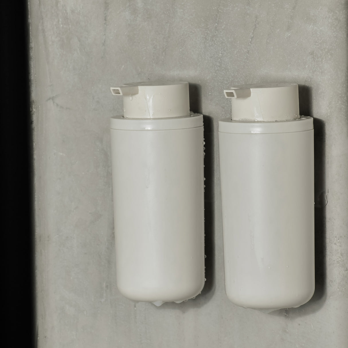 JABONERA DE PARED ELEVE 500 ML BEIGE