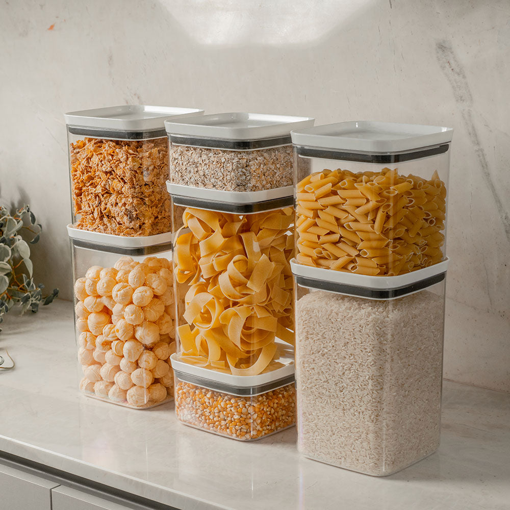 Contenedor Hermético Block Line Blanco 3,5 lt