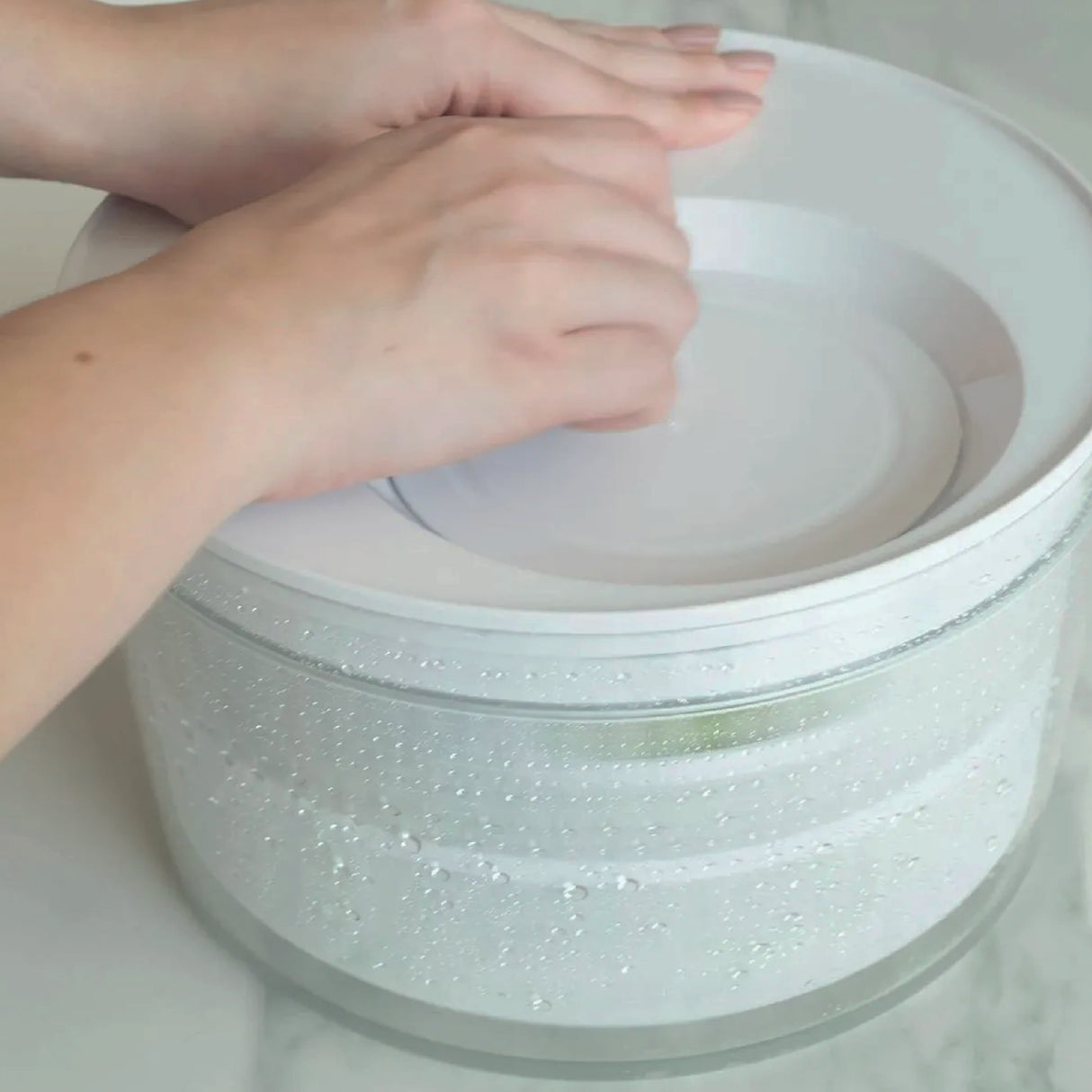 Kit Centrífuga y Organizador de Verduras 5.5L Clear Fresh