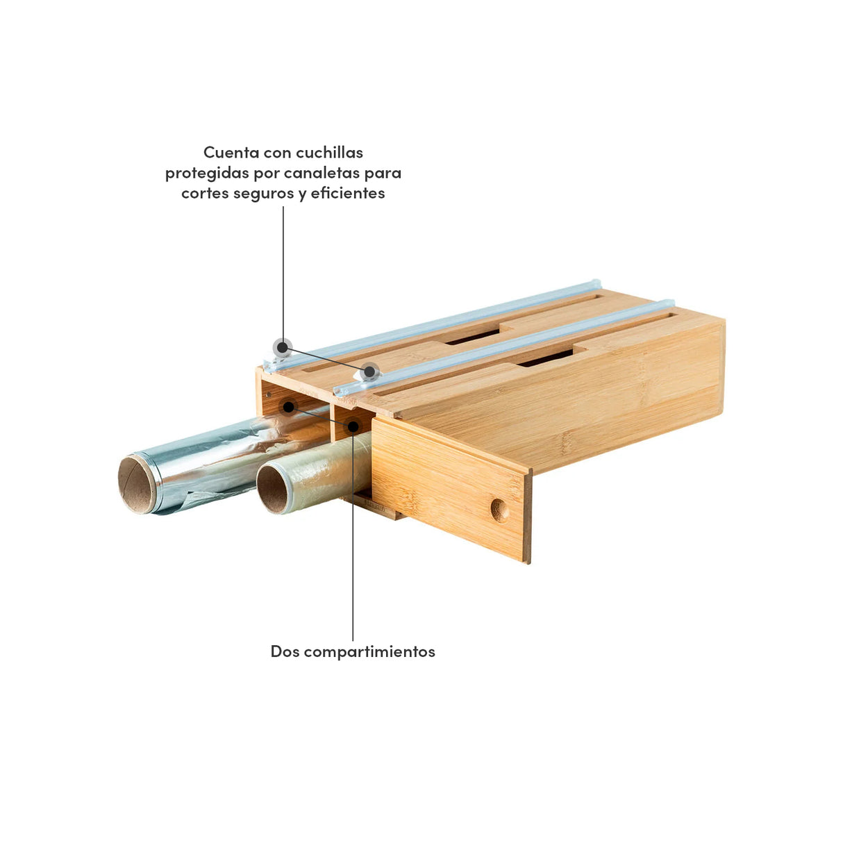 Organizador Papel Alusa Doble Keep