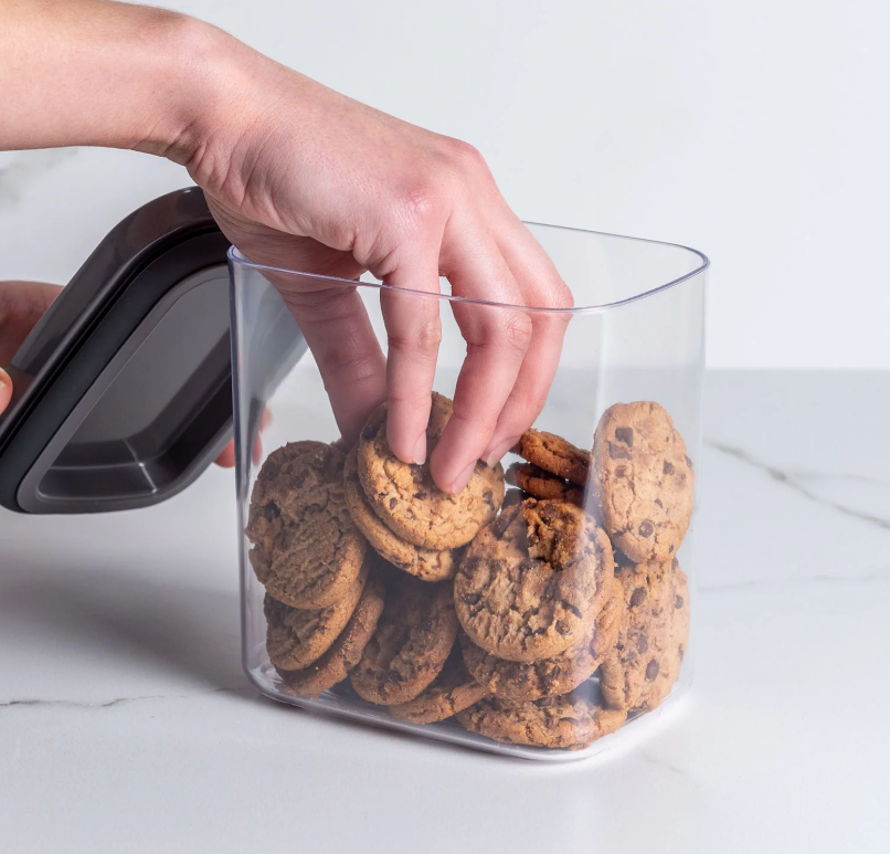 Contenedor Block Rectangular Transparente 1,5 Lt