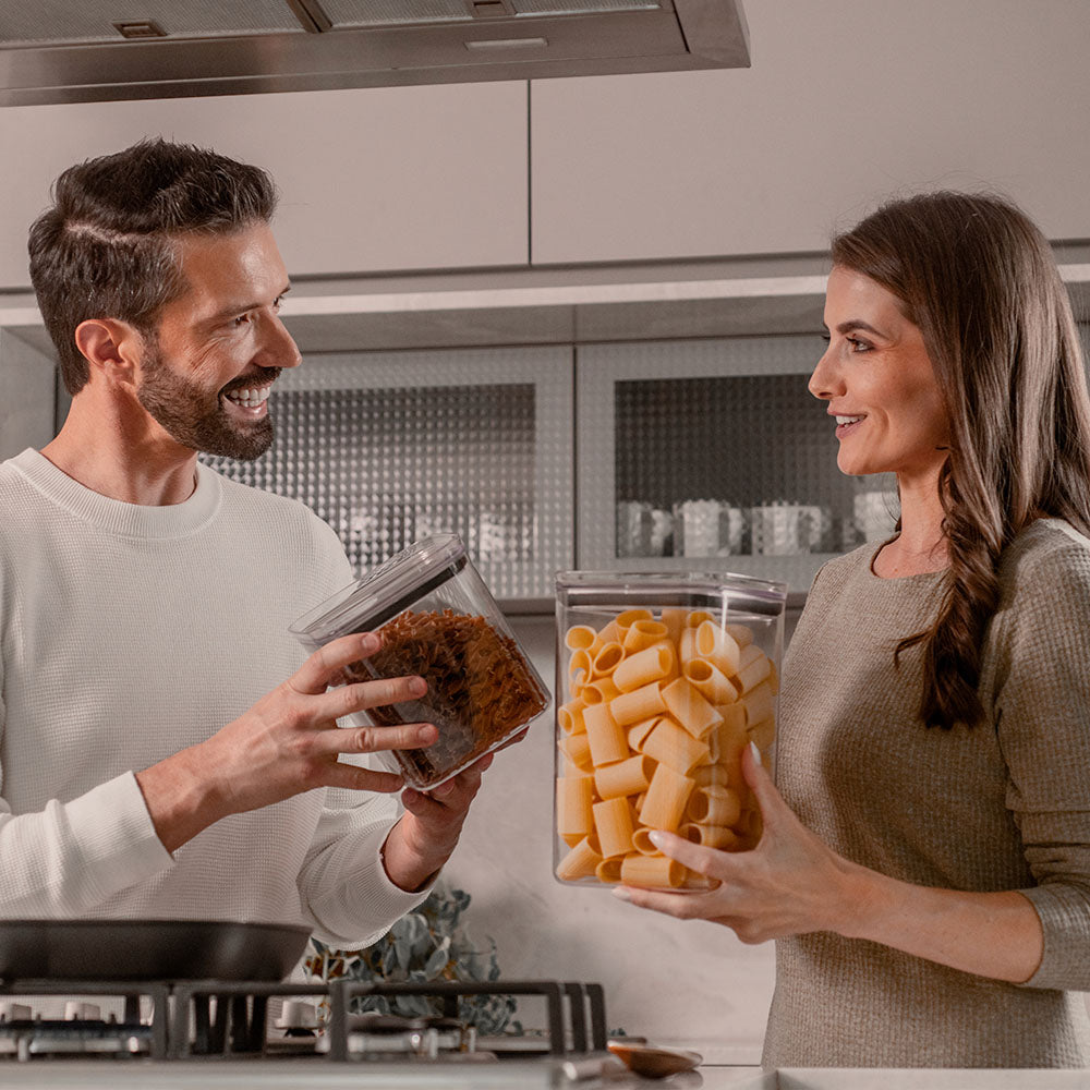 Contenedor Hermético Block Line Transparente3,5 lt