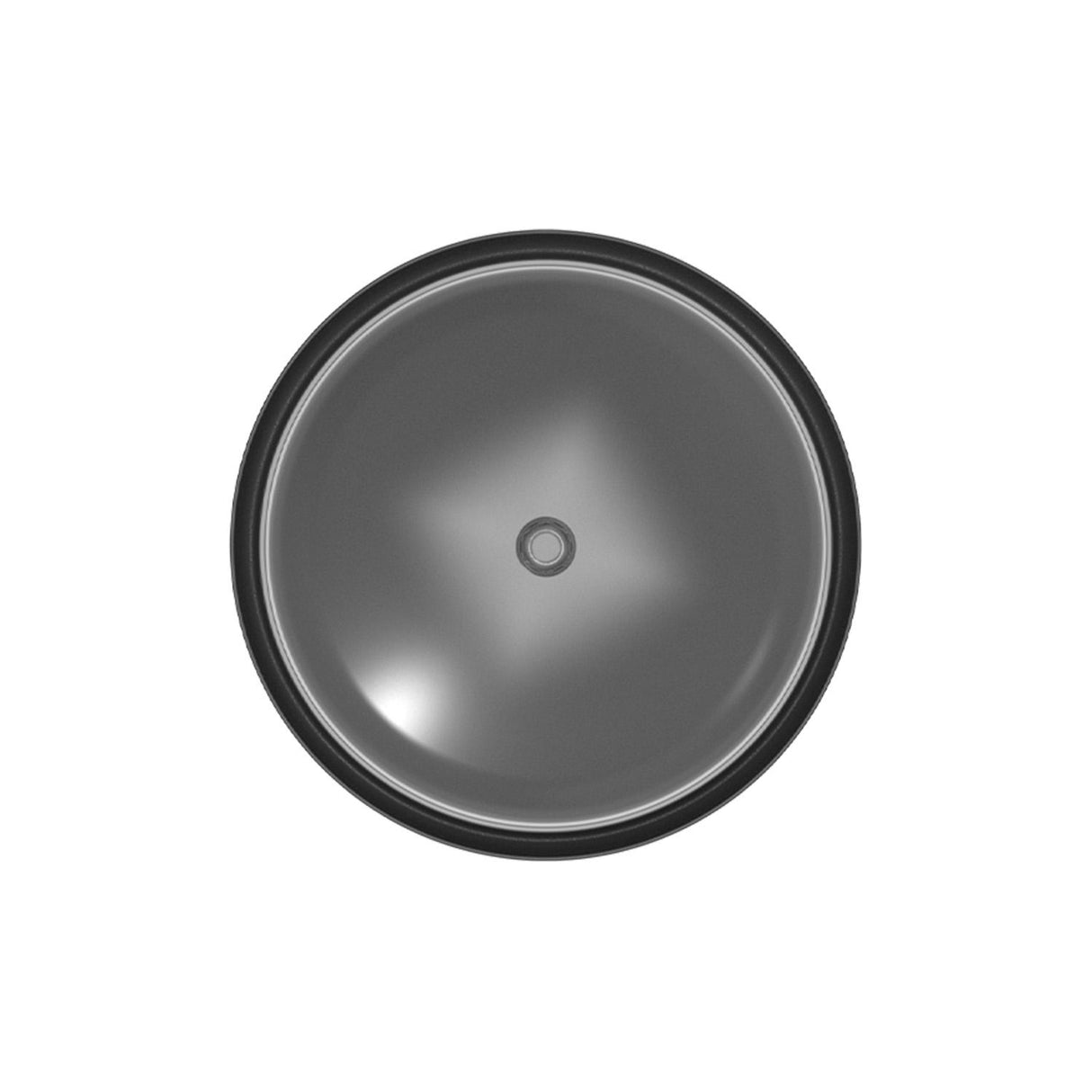 Porta Torta Lume Negro 25 Cm