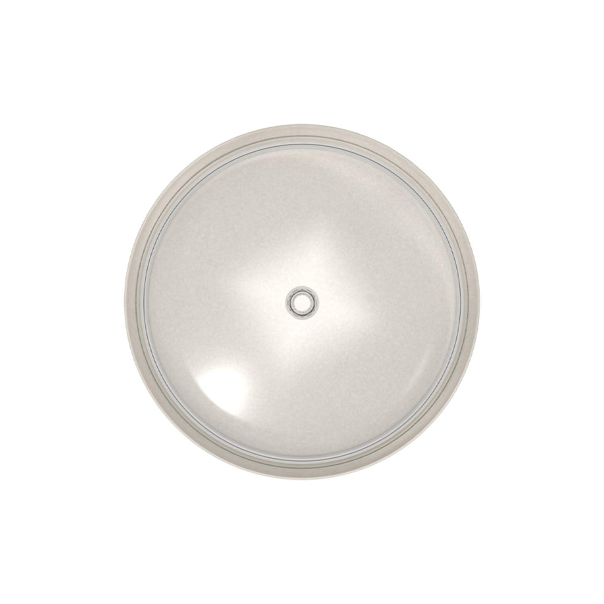 Porta Torta Lume Beige 25 Cm