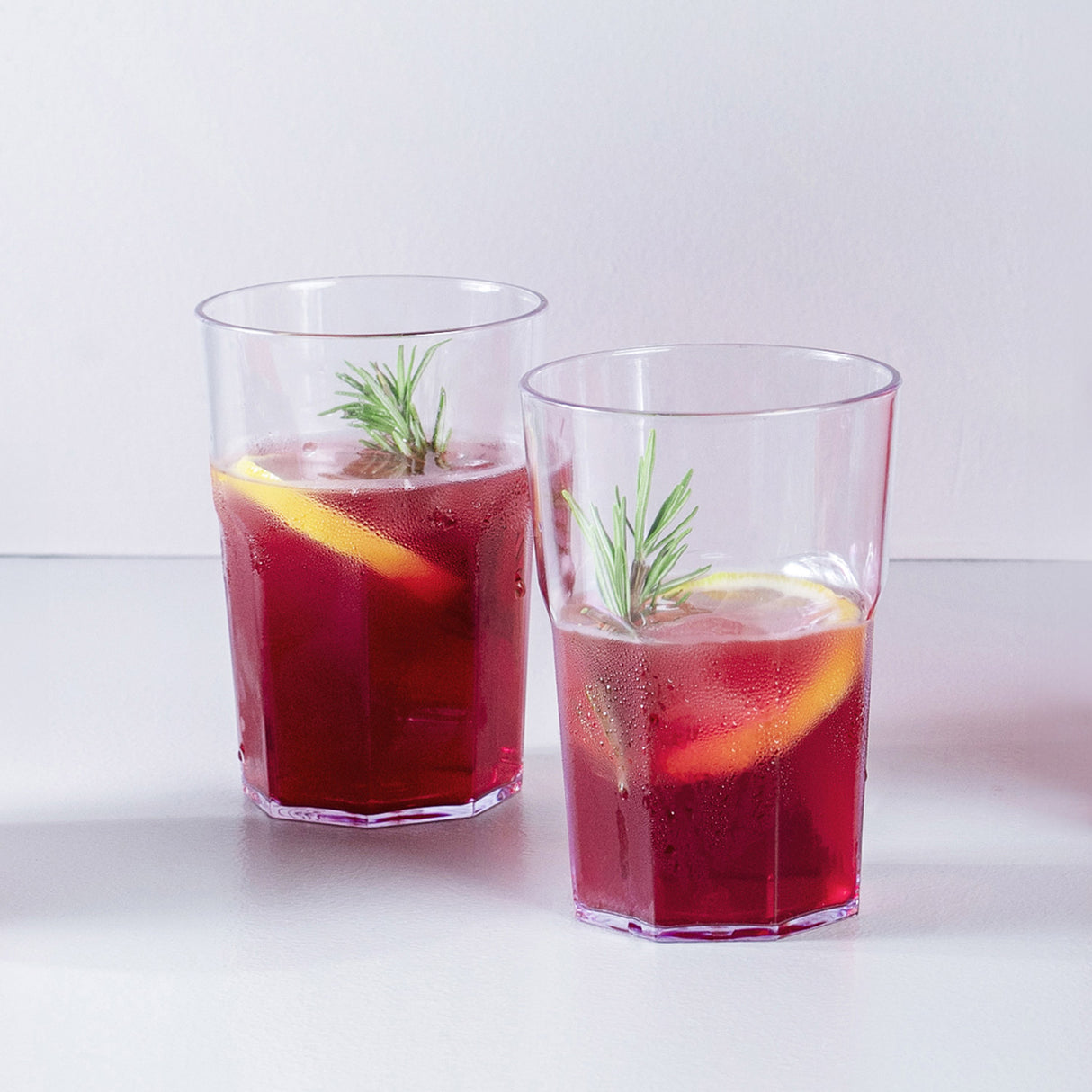 Pack 6 Vasos 400 ML transparentes