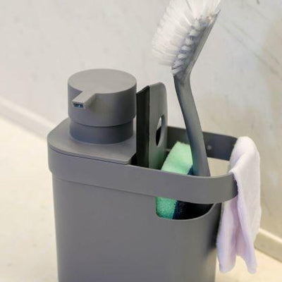 Dispensador de detergente y organizador Trium 650 ML Gris