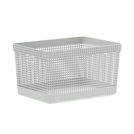 Cesta Grid Sin Tapa 20 L Blanco Océano