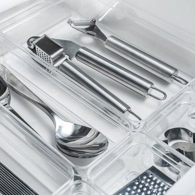 Organizador De Cajón Clear 22,5 x 15 x 5,6 Transparente