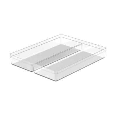 Organizador De Cajón Clear  37,5 X 30 X 5,6 Transparente