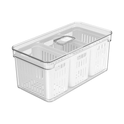 Organizador Clear Fresh 3 Cestas 5 lt Ou