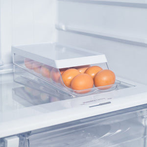 Organizador De Huevos Roll Clear Fresh 14 Un Blanco Ou