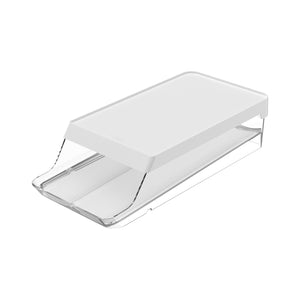 Organizador De Huevos Roll Clear Fresh 14 Un Blanco Ou