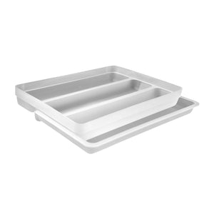 Organizador de Utensilios Extensibles Logic Blanco