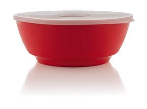 Bowl Luna Con Tapa Rojo 5 Lt