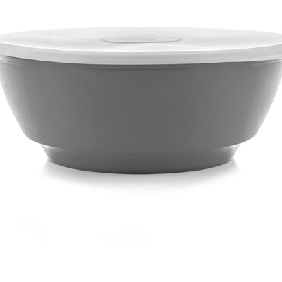 Bowl Luna Con Tapa Gris 1,8 Lt