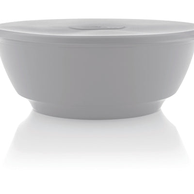 Bowl Luna Con Tapa Blanco 3,5 Lt