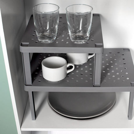 Organizador de Estante Rectangular Level Blanco