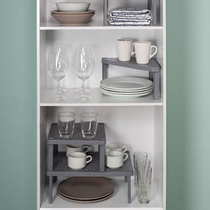 Organizador de Estante Rectangular Level Blanco