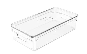 Organizador de Despensa con Tapa Clear 30 x 15 x 7 cm