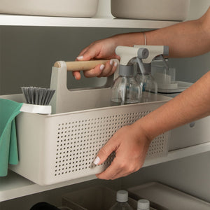 Organizador Productos Limpieza Flow Beige