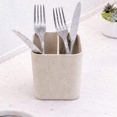 Escurridor de Cubiertos Beige