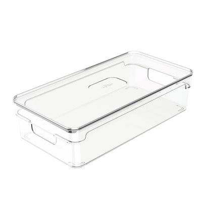 Organizador de Despensa con Tapa Clear 30 x 15 x 7 cm