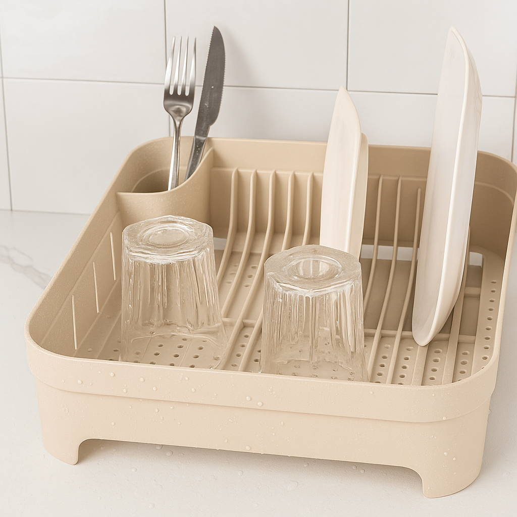 Escurre Platos Trium Beige