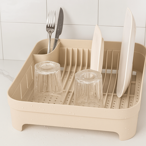 Escurre Platos Trium Beige