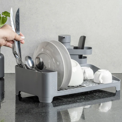 Seca Platos Trium Compacto Gris