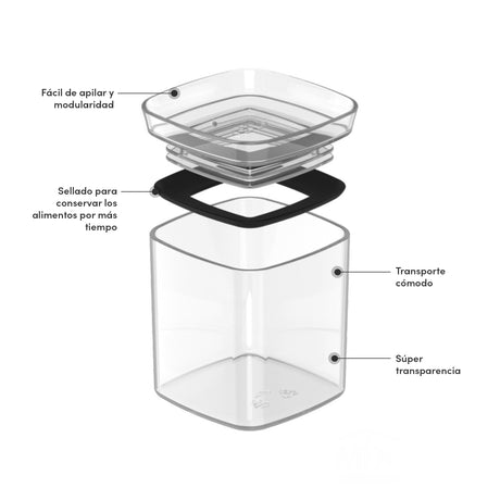 Especiero Block 0.150 L Blanco