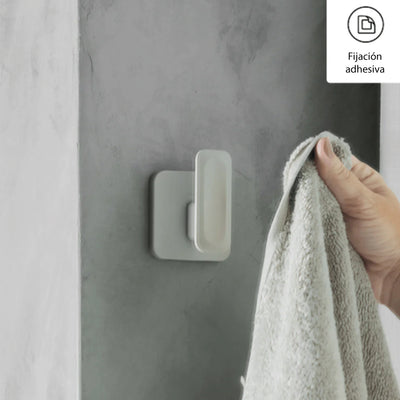 GANCHO DE PARED ELEVE BEIGE