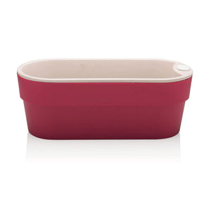 Macetero Huerta Auto Riego Guinda 29 x 11 cm