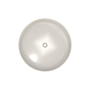 Porta Torta Lume Beige  25 Cm