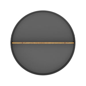 Organizador Giratorio Alto Con Separador Lume Negro